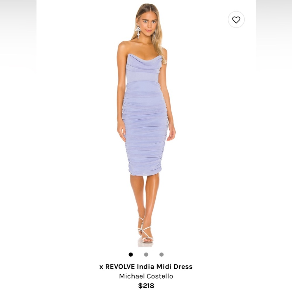 Michael Costello India Midi Dress